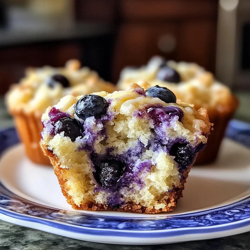 Blueberry Cream Cheese Muffins Yummy