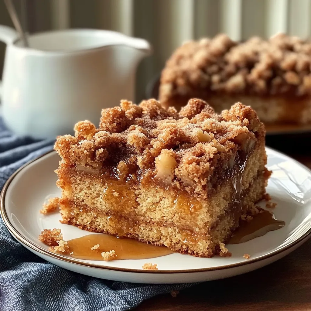 Buttery Cinnamon Streusel Coffee Cake Fresh