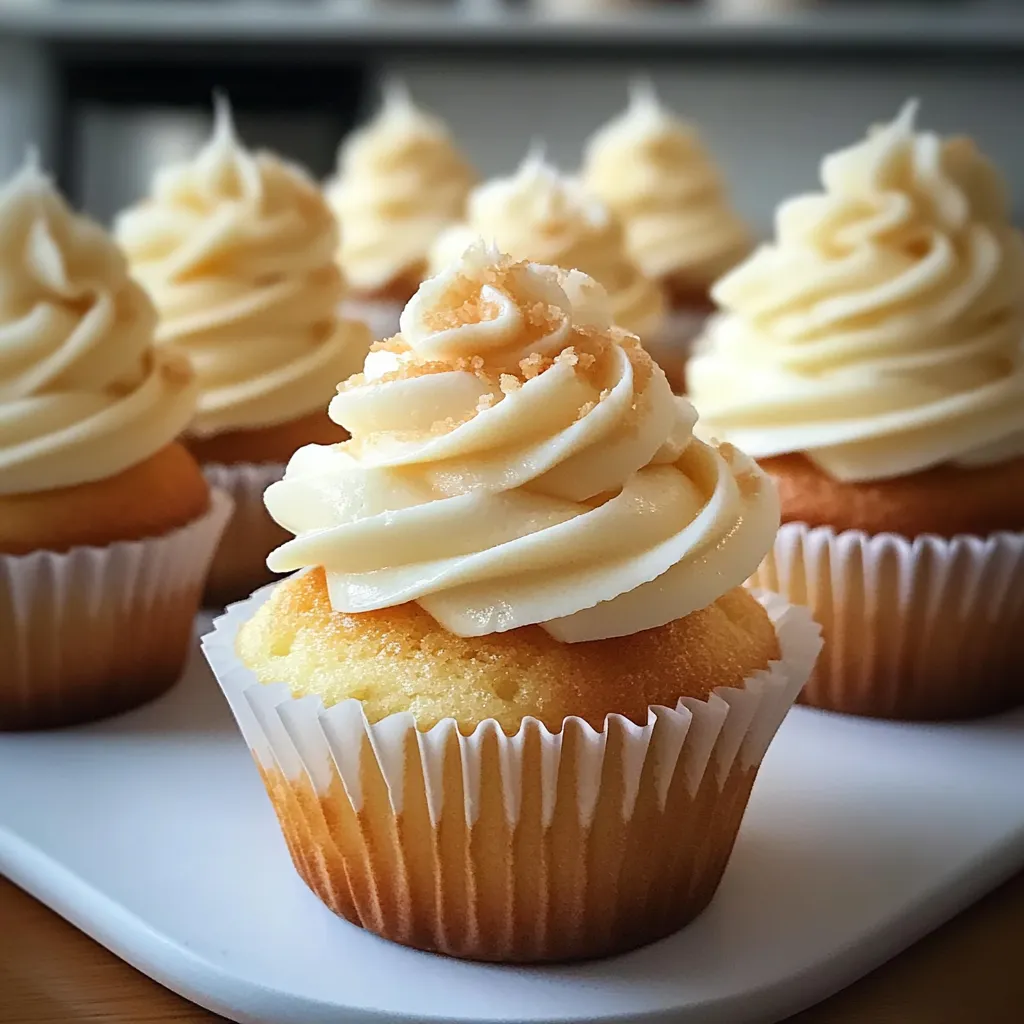 Classic Vanilla Cupcakes Zesty