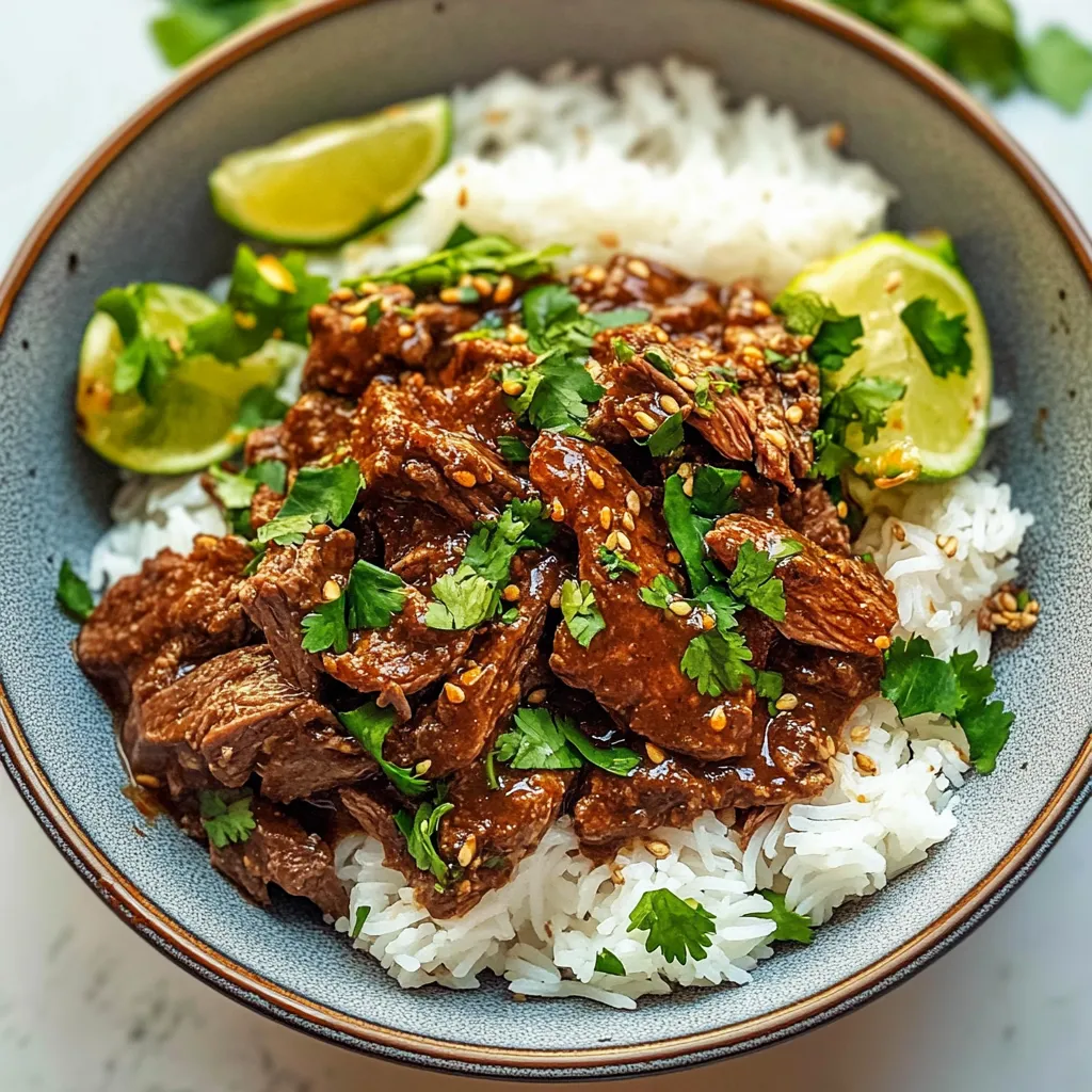 Coconut Curry Shredded Beef Savory