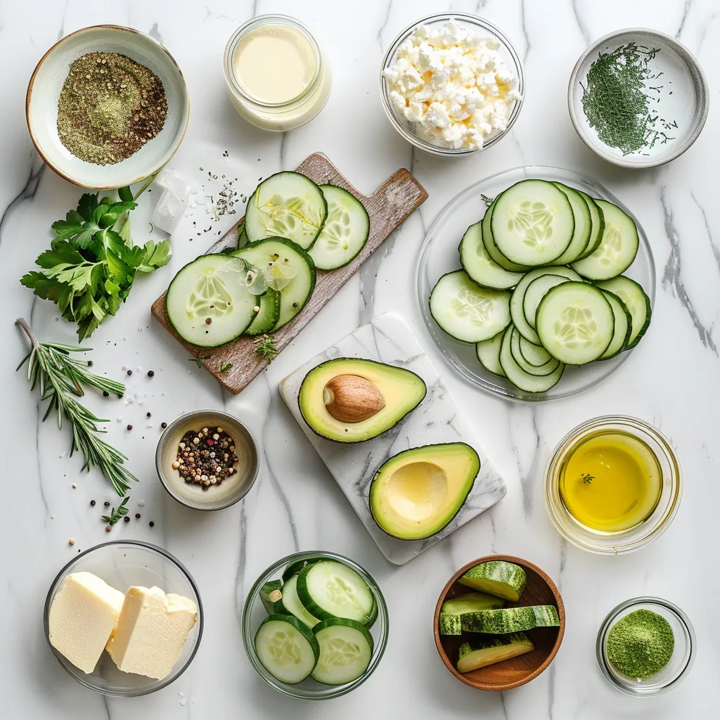 Crafting The Perfect Cucumber-avocado Salad For Trail Adventures Exquisite ingredients
