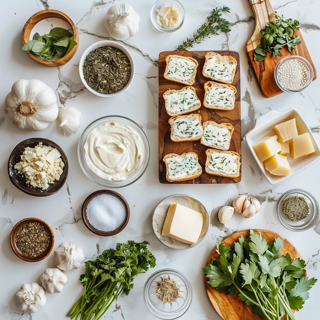 Crispy Garlic Cheese Bread Recipe for Ultimate Flavor ingredients