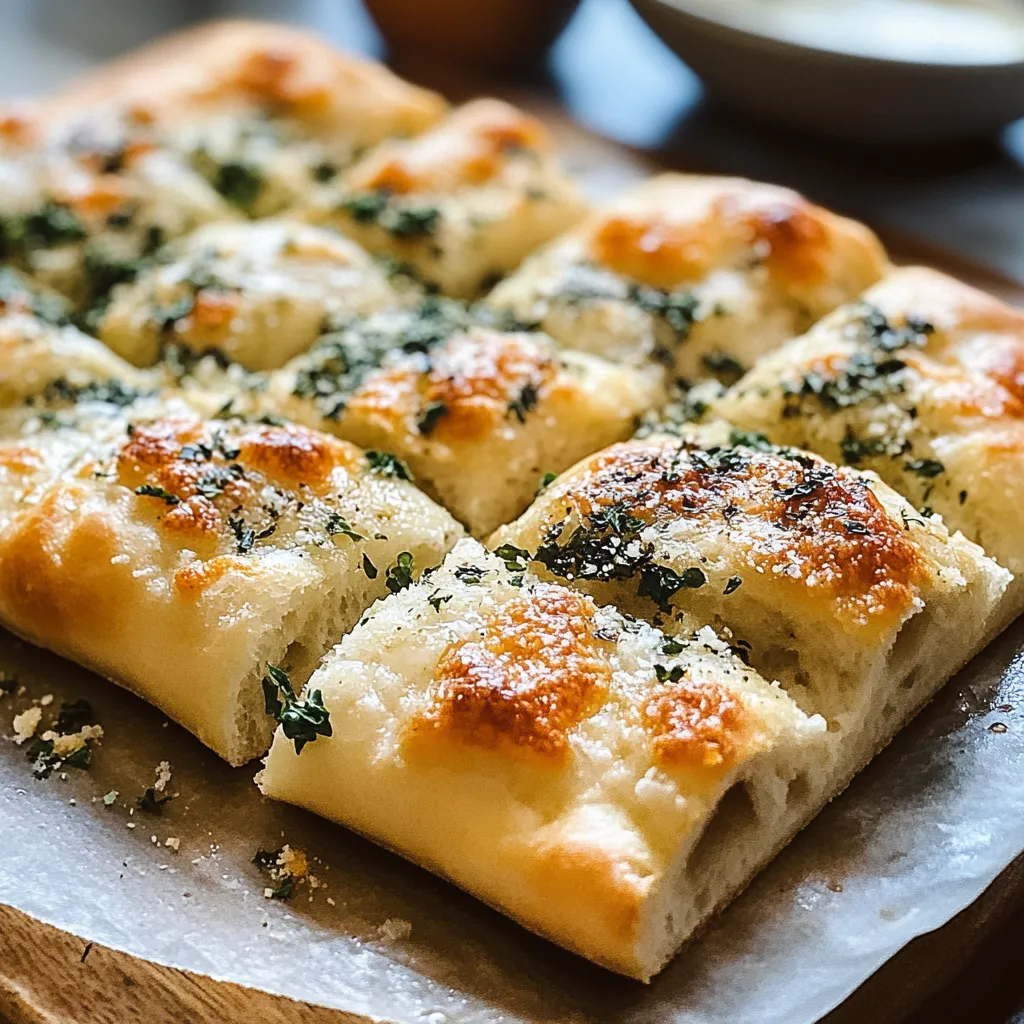 Delectable Garlic Parmesan Focaccia Recipe to Savor