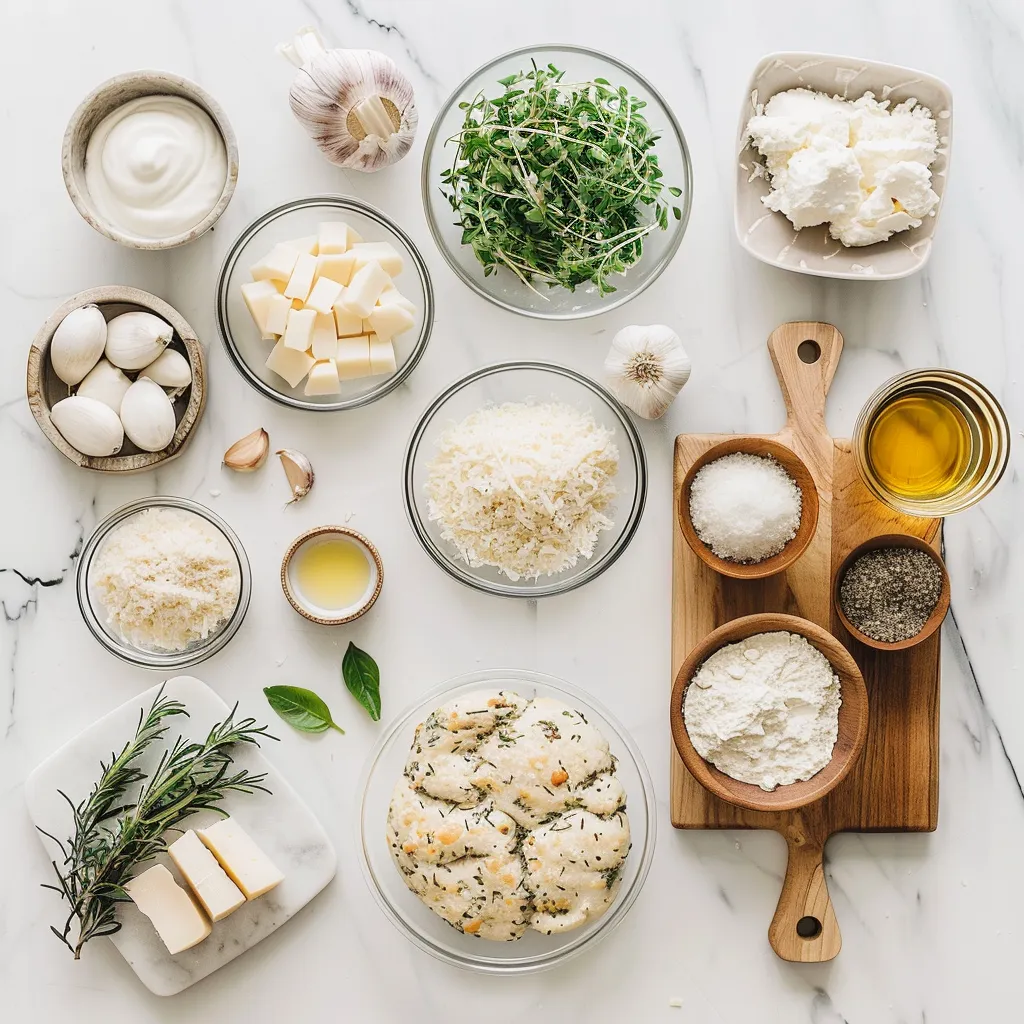 Delectable Garlic Parmesan Focaccia Recipe to Savor ingredients