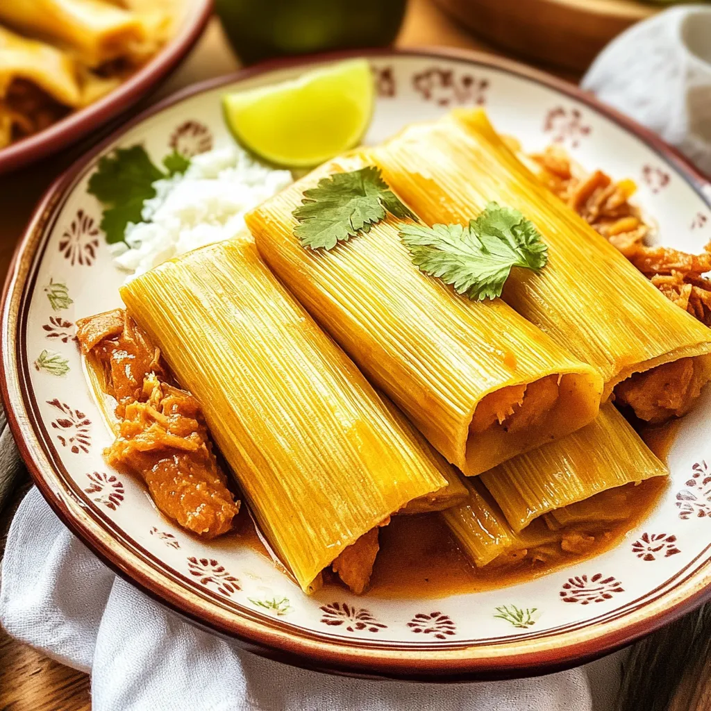 Exquisite Red Pork Tamales (Tamales Rojos)