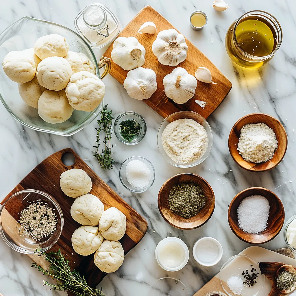 Fresh Garlic Bread Rolls Recipe You’ll Love ingredients