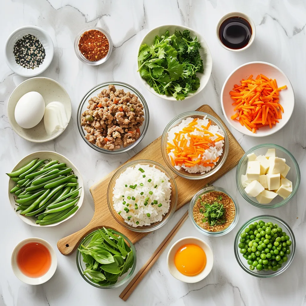Ground Turkey Teriyaki Rice Bowl Flavorful ingredients