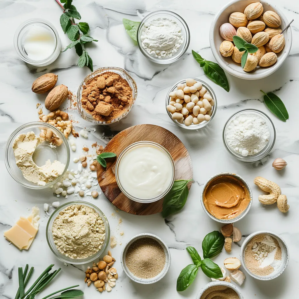 Heavenly Healthy Peanut Butter Cookies ingredients