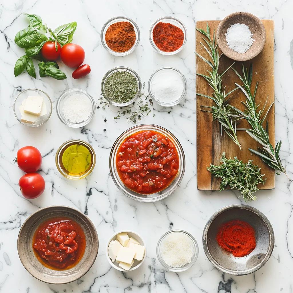 Hidden Veggie Marinara Sauce Crispy ingredients