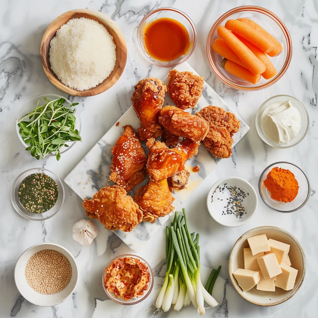 Korean Fried Chicken: The Amazing Ultimate Recipe You Need to Try Scrumptious ingredients