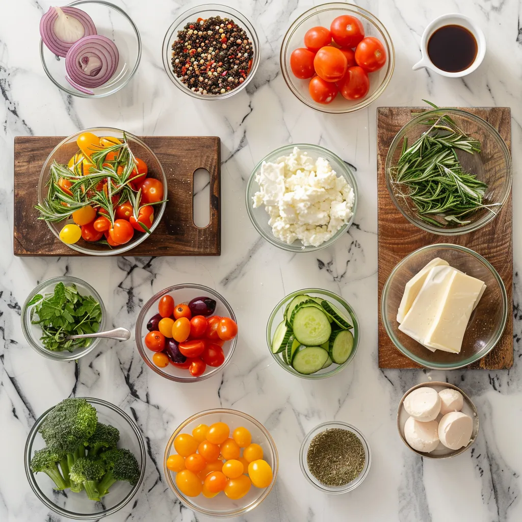 Mediterranean Salad Recipe Irresistible ingredients