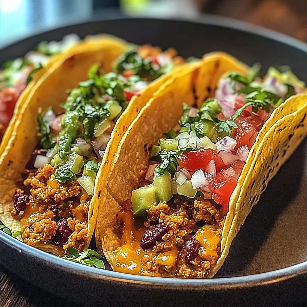 Oven-Baked Cheesy Tacos Fresh