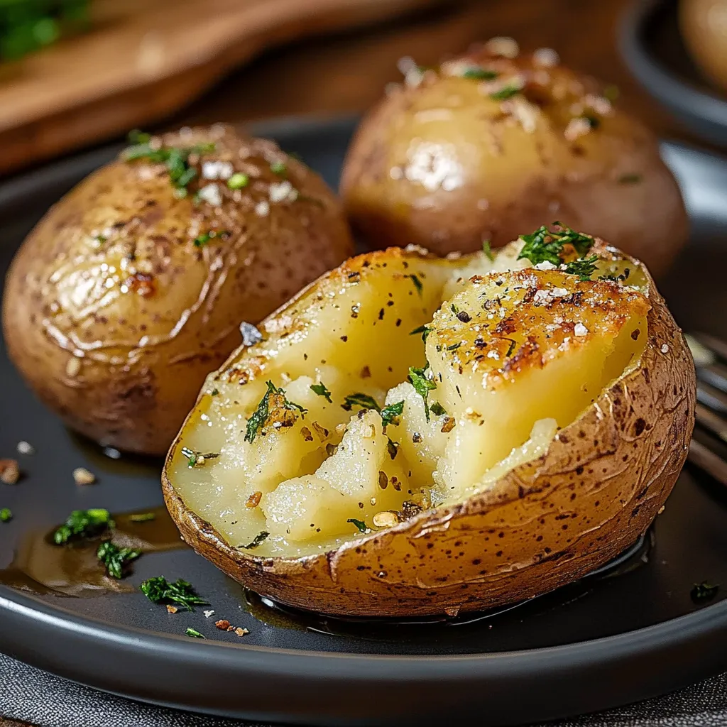 Perfectly Exquisite Baked Potatoes Made Effortless with an Air Fryer