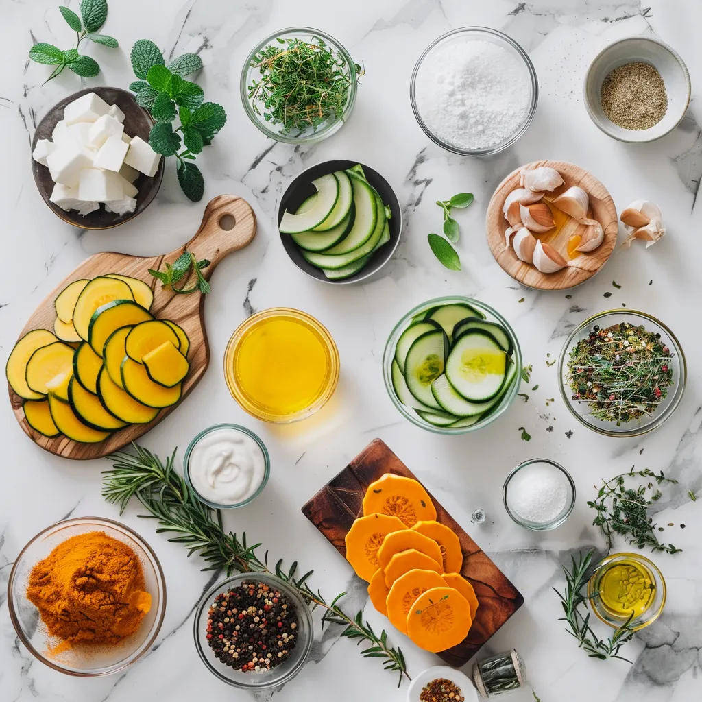 Savory Delicata Squash Salad Recipe to Savor ingredients