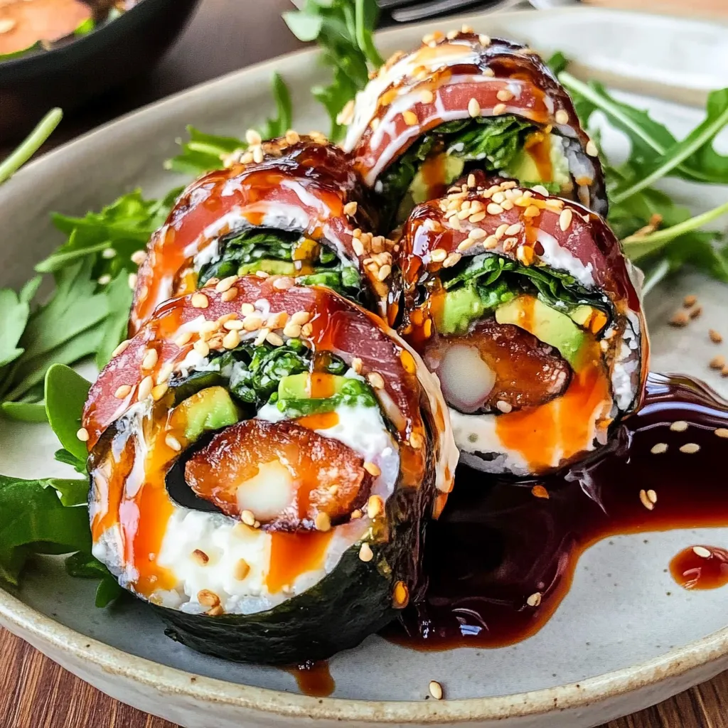Savory Italian Sushi