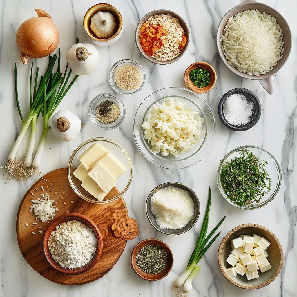 Scrumptious Golden Onion Butter Jasmine Rice ingredients