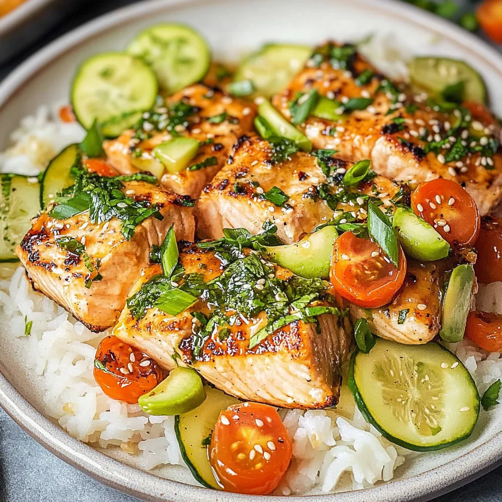 Simple Bang Bang Salmon (Air Fryer and Oven) Heavenly