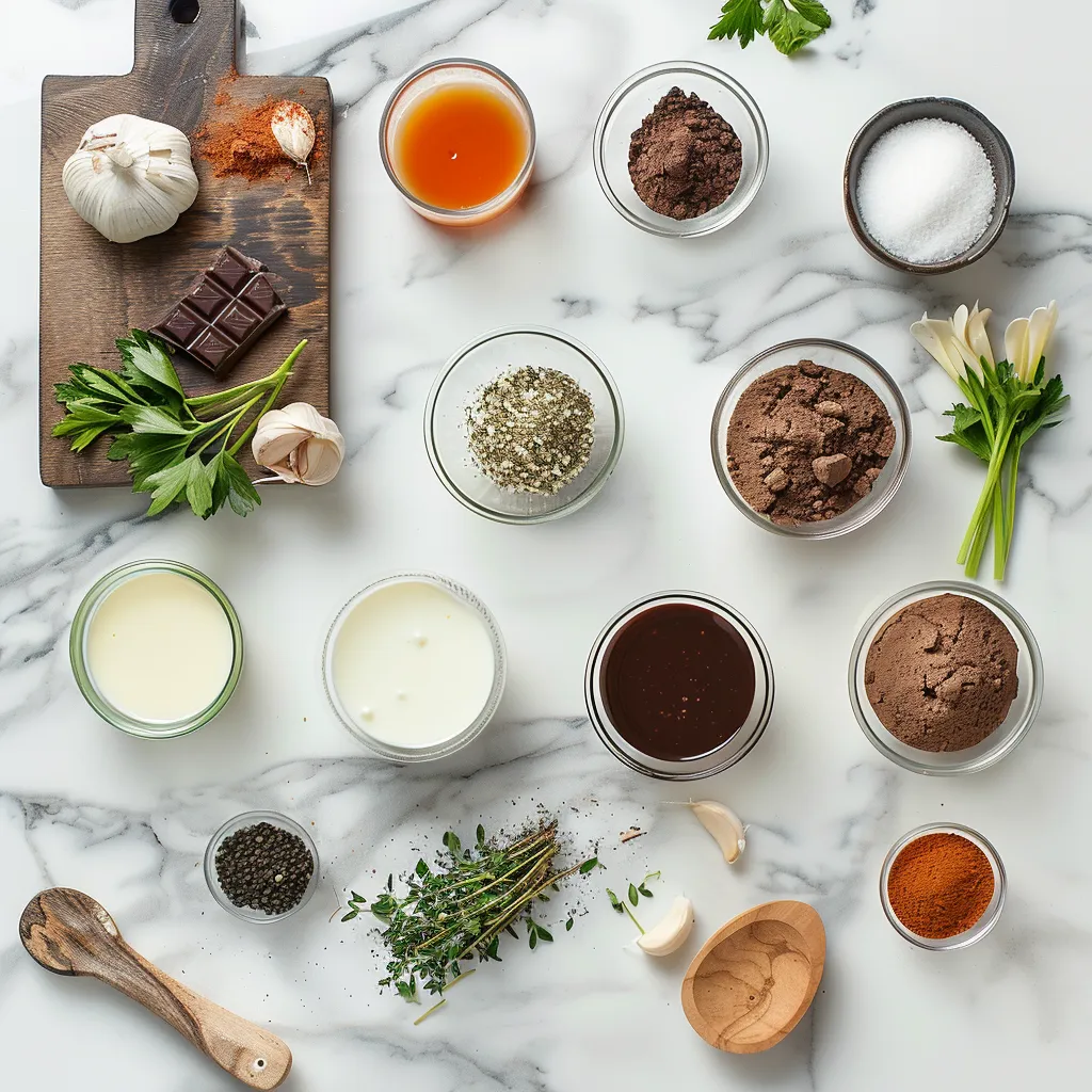 Simple Chocolate Pots de Crème Tasty ingredients