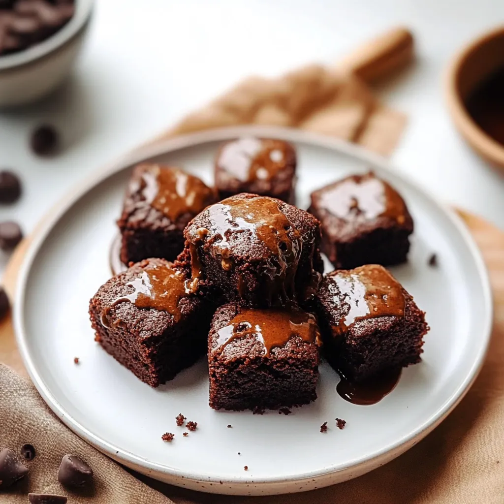 Tempting Salted Chocolate Brownie Bites