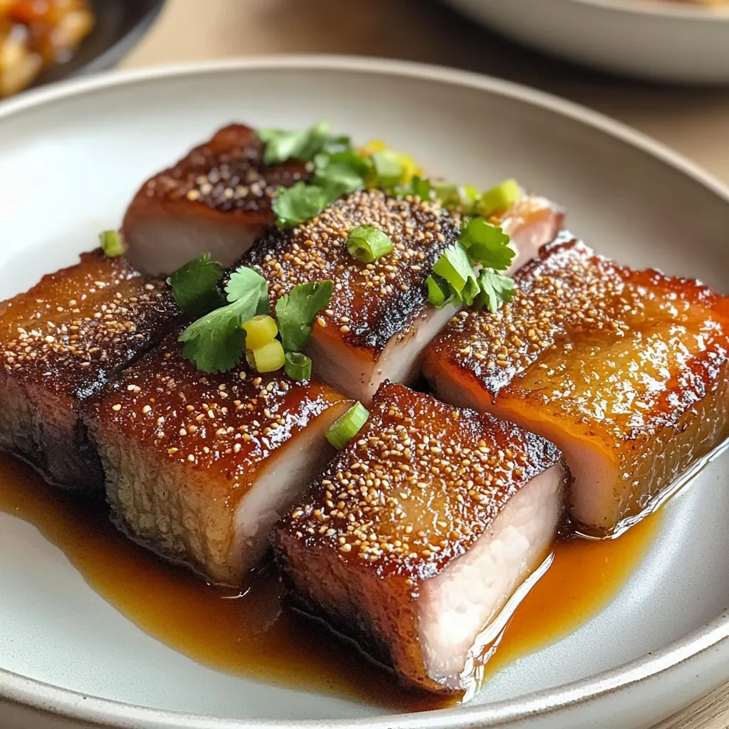 Zesty Air Fryer Crispy Pork Belly Recipe