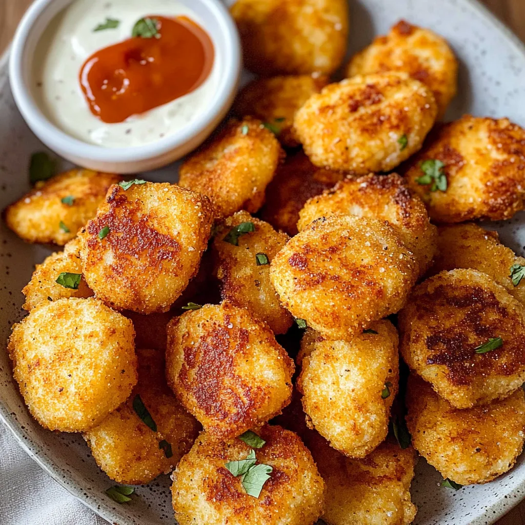 Zesty Healthy Chicken Nuggets (Without Breading)