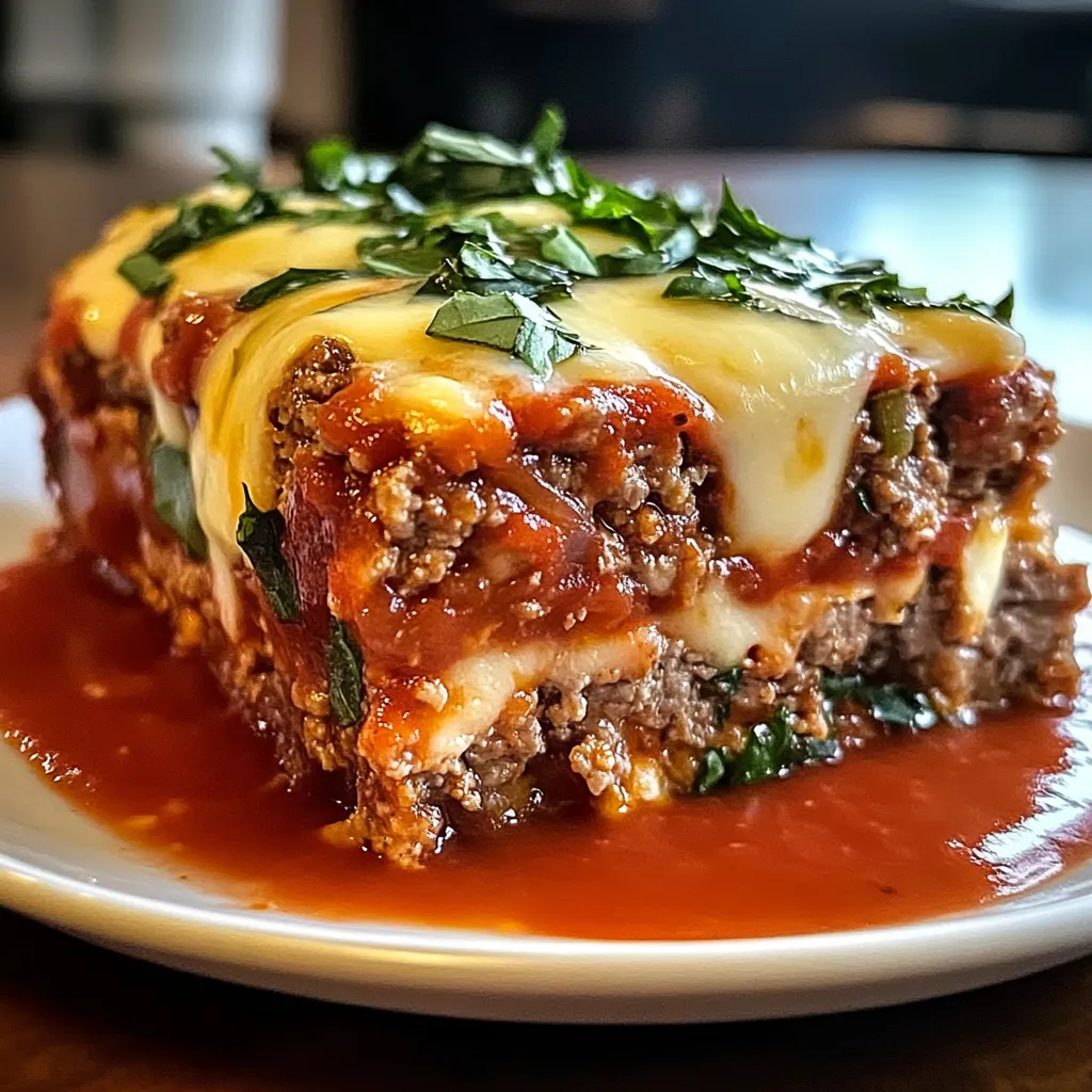 Zesty Irresistibly Cheesy Stuffed Italian Meatloaf for Cozy Nights