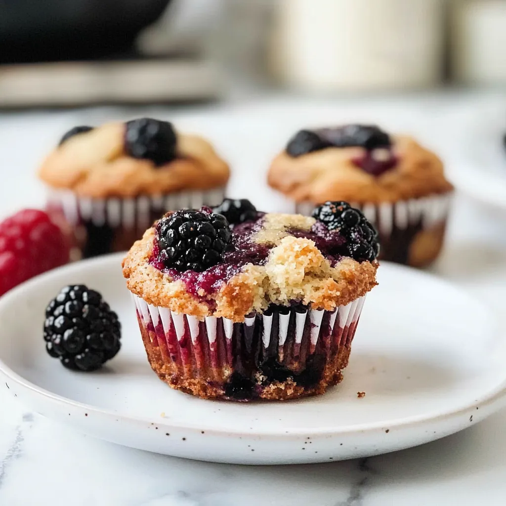 blackberry muffin recipe