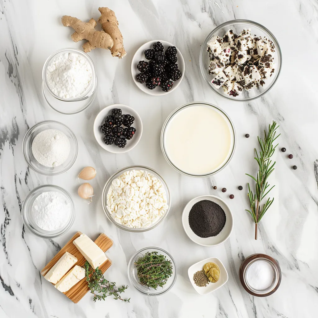 blackberry muffin recipe ingredients