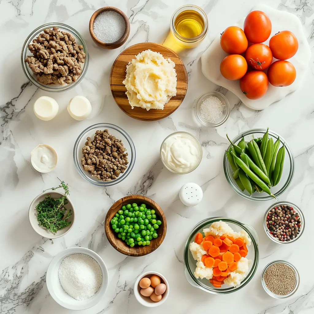 Delicious Shepherd's Pie Recipe for Comfort Food Lovers ingredients