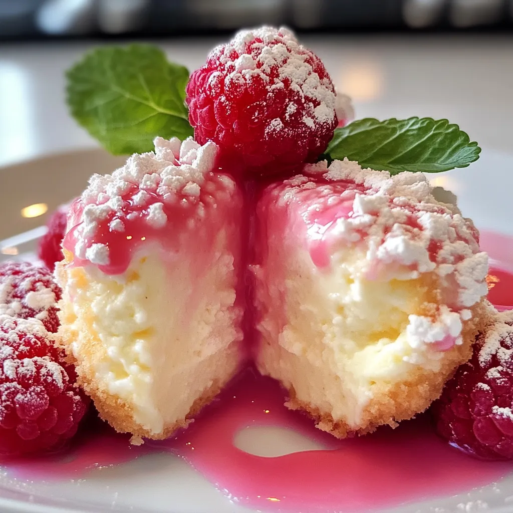 Exquisite Cotton Candy Cheesecake Bombs: A Sweet Delight!