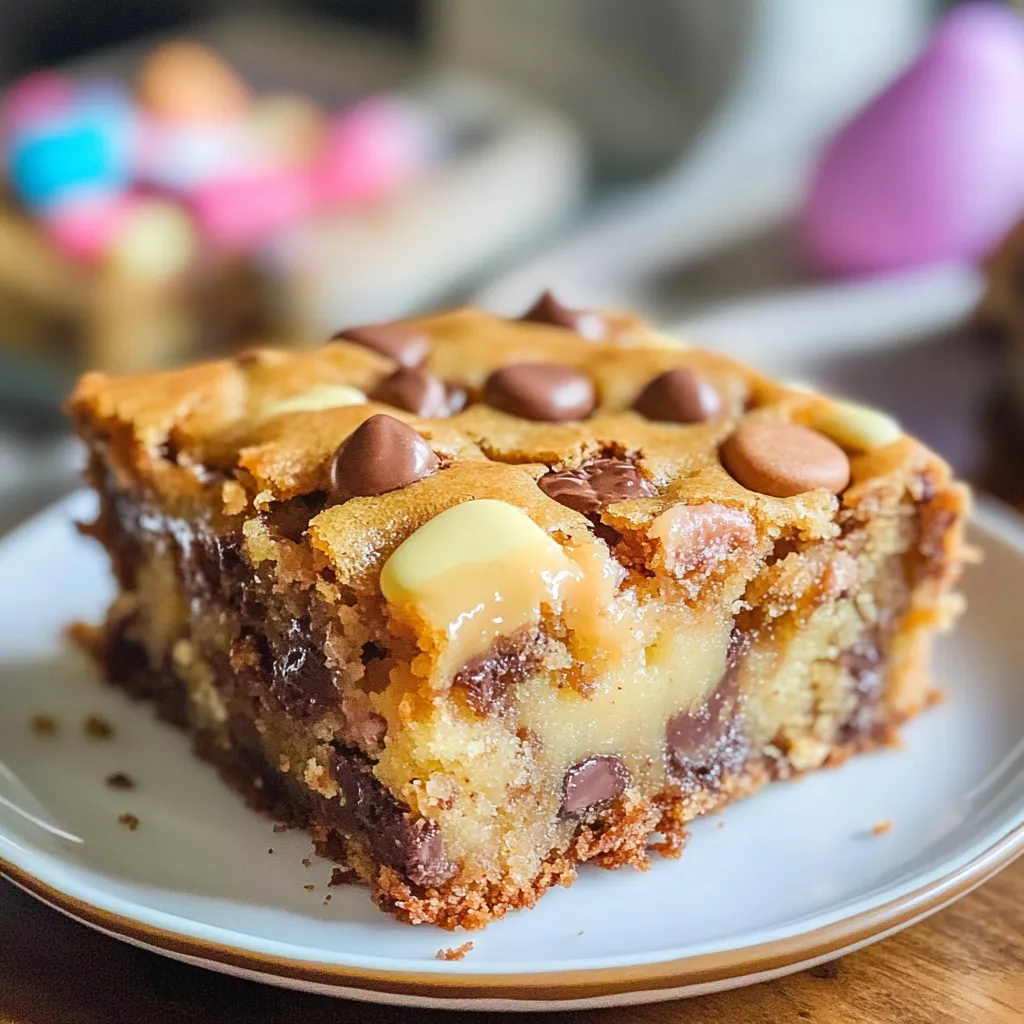 Fun Easter Cake Mix Cookie Bars