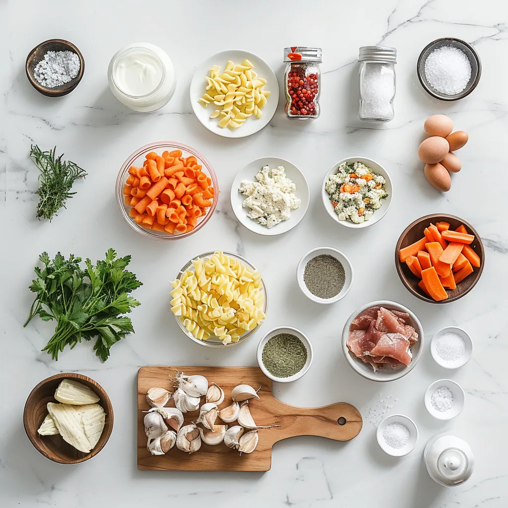 Irresistible Chicken Noodle Casserole Recipe You’ll Love ingredients