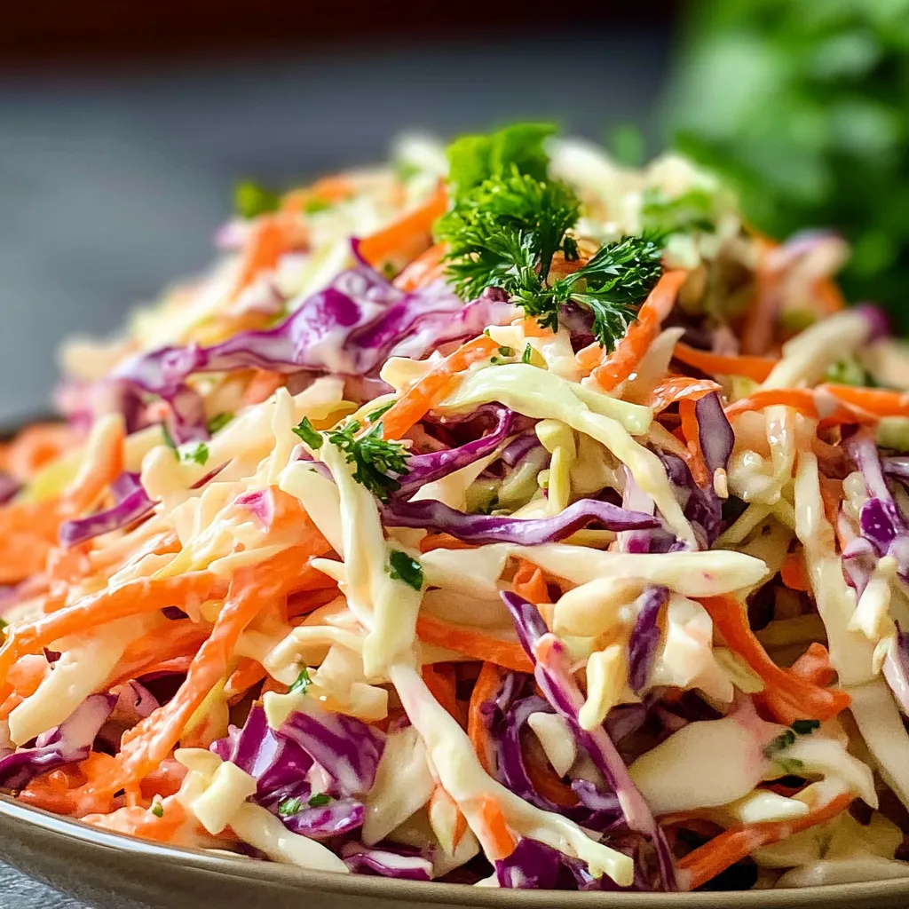Mouthwatering Peachy Southern Coleslaw Recipe