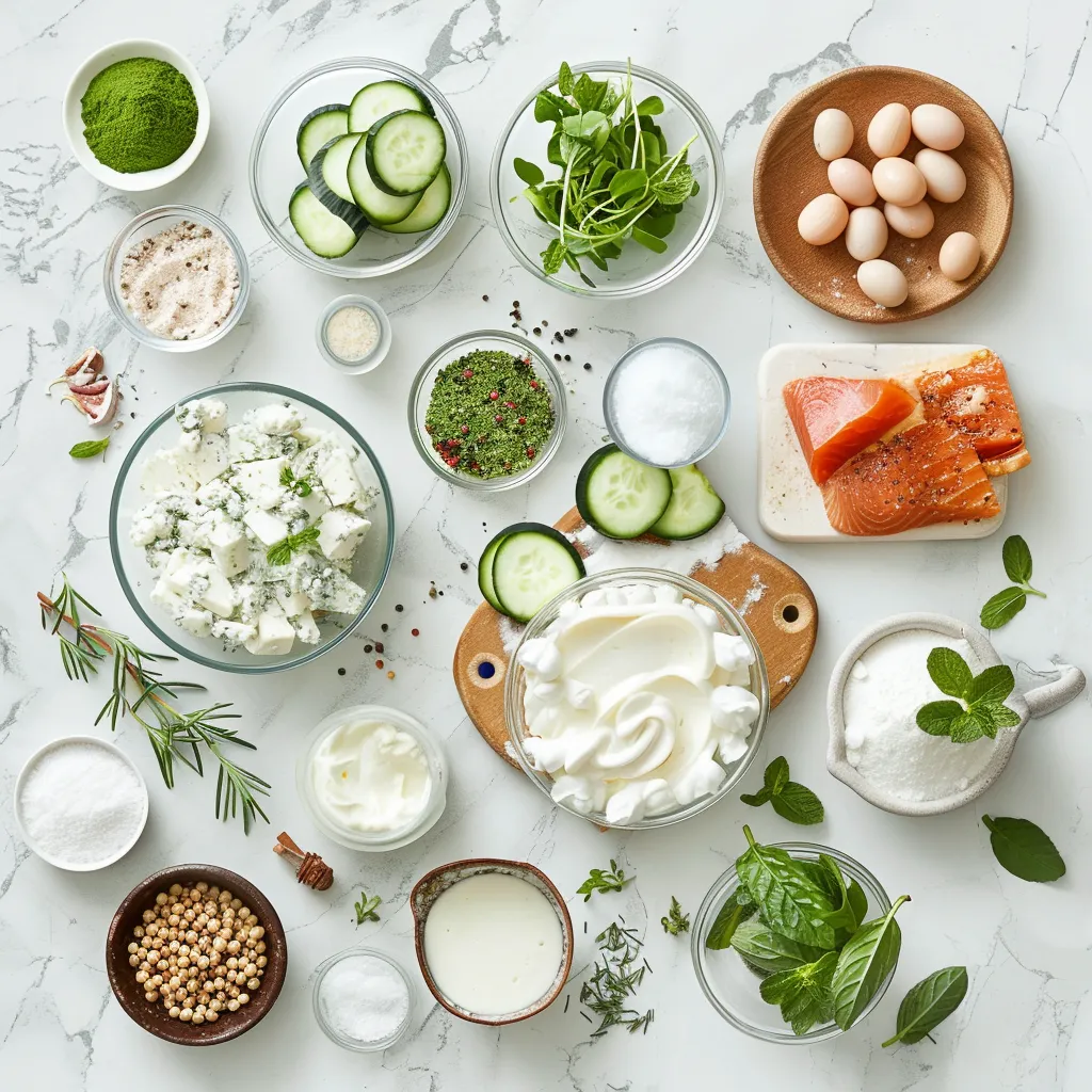 Shamrock Mint Milkshake Pie ingredients