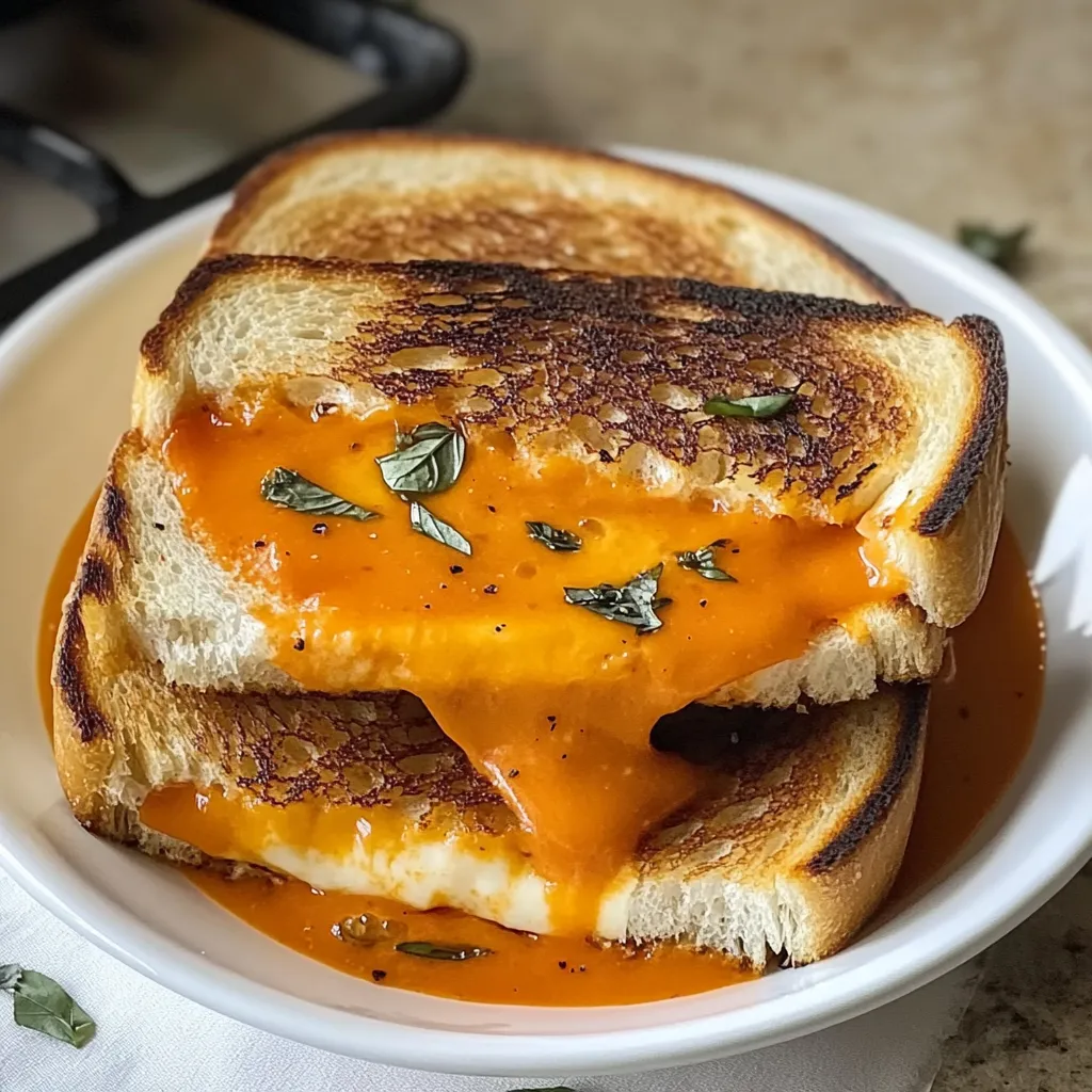 Ultimate Grilled Cheese and Tomato Soup Recipe Delight