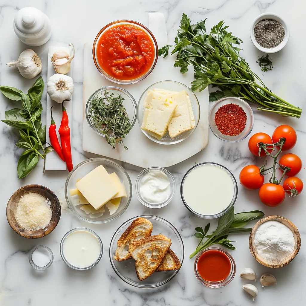 Ultimate Grilled Cheese and Tomato Soup Recipe Delight ingredients