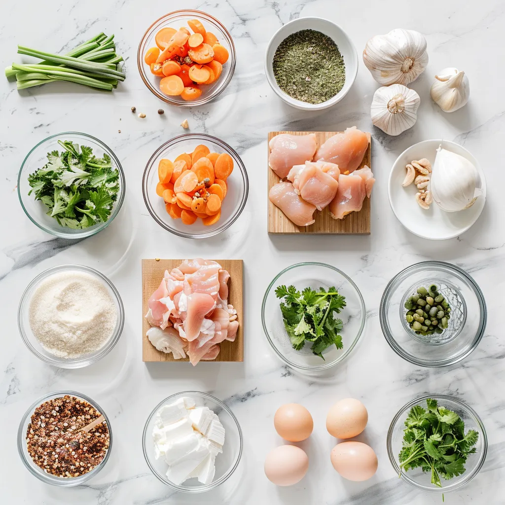 Vietnamese Lemongrass Chicken Recipe ingredients