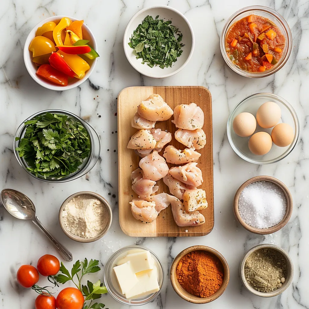 Zesty Simple Air Fryer Chicken Bites – 4 Ingredients ingredients