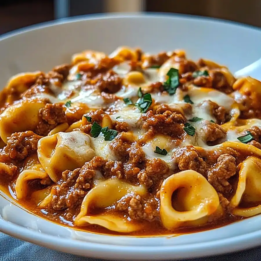 Trending Cozy Beefy Tortellini Bake: A Comforting Delight Recipe — Easy,