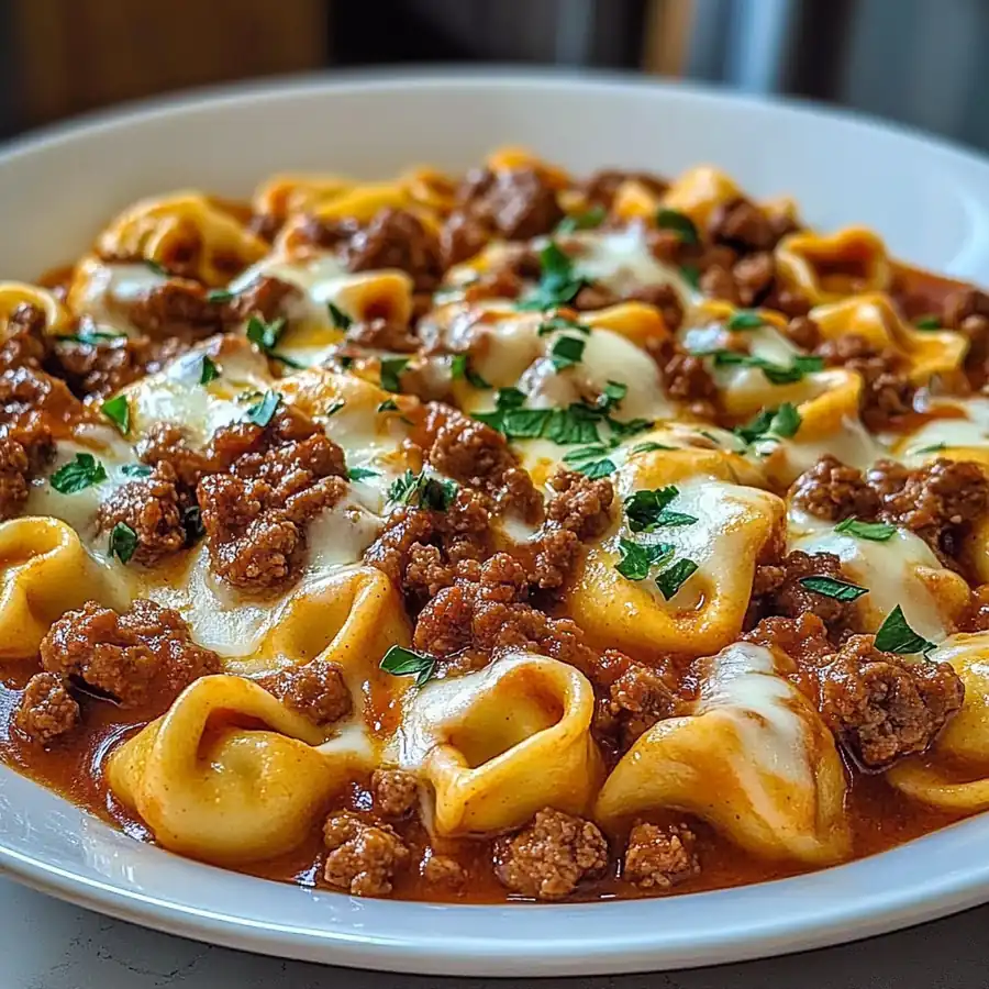Trending Cozy Beefy Tortellini Bake: A Comforting Delight Recipe — Easy,