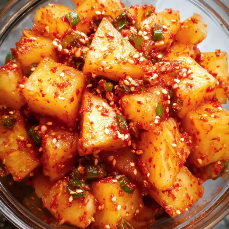 5-Star Spicy Pineapple Kimchi Marinade — Faster Than Takeout