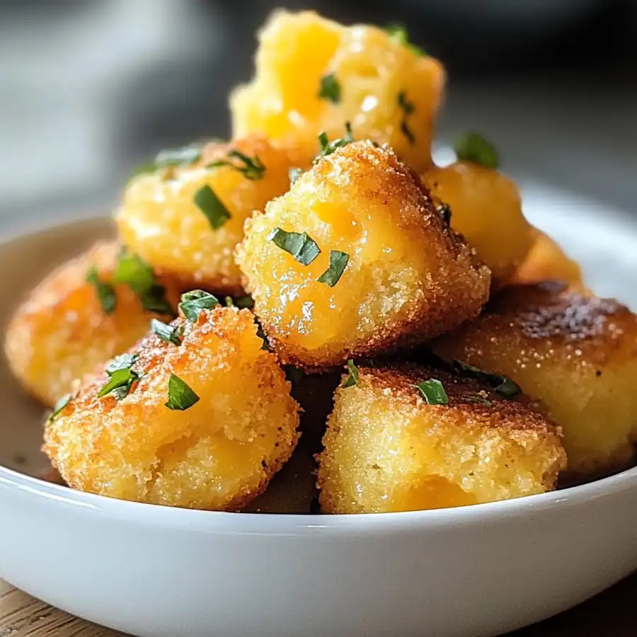 Honey Butter Cornbread Poppers | Easy & Crispy Bite‑Sized Treats