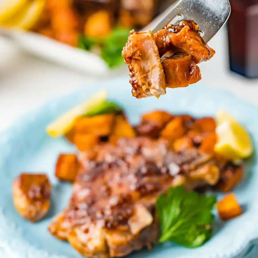 Maple Bourbon Pork Chops | Sweet & Savory Perfectly Tender: The