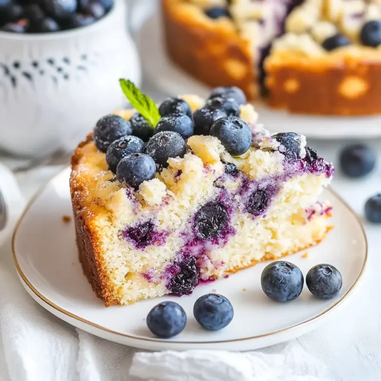 Next-Level Irresistible Blueberry Cream Cheese Coffee Cake Recipe — Indulgent & Totally Irresistible