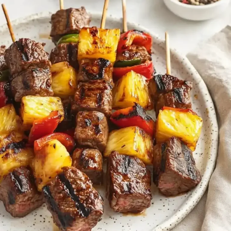 Incredible Hawaiian Steak Kabobs Recipe — Healthy & Ready in 30 Minutes