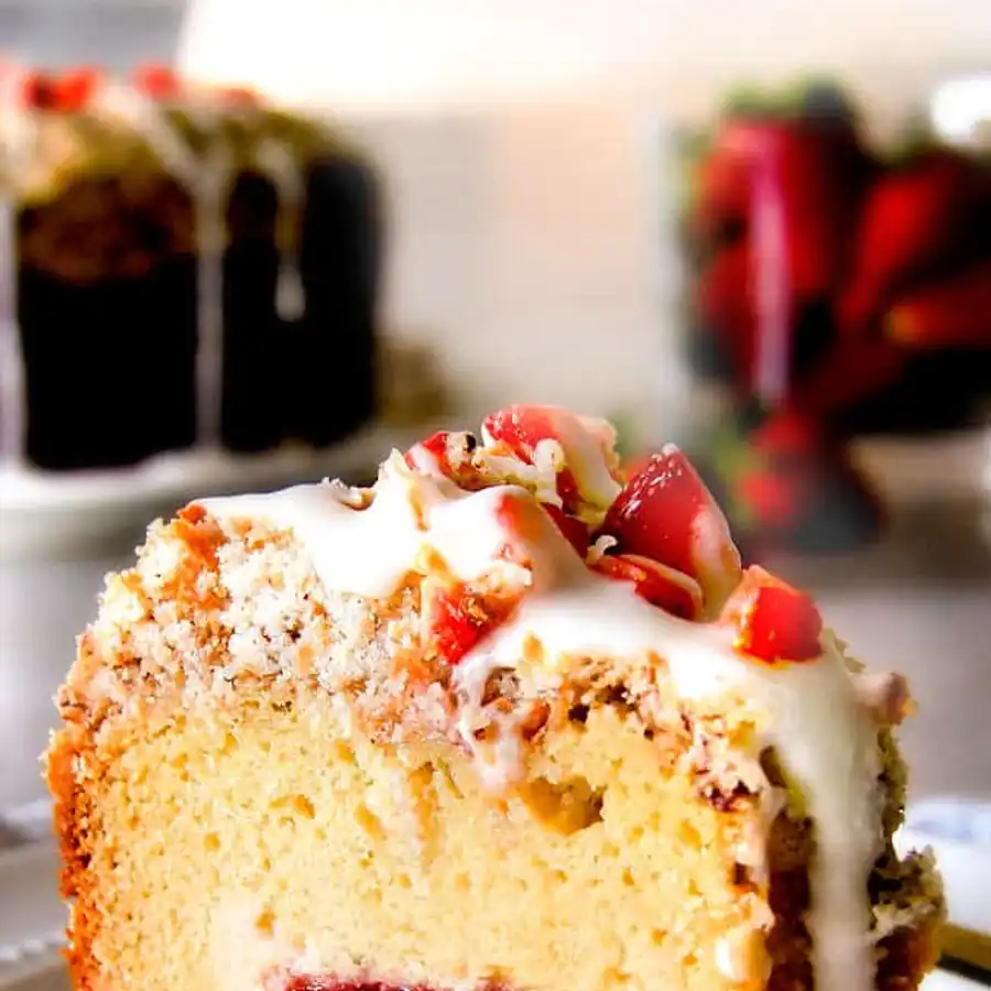 Show-Stopping Strawberry Cream Cheese Coffee Cake — Better Than a Restaurant