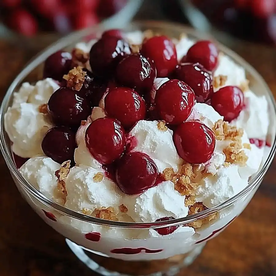 Show-Stopping Easy Cherry Cheesecake Fluff Recipe — Indulgent & Totally Irresistible