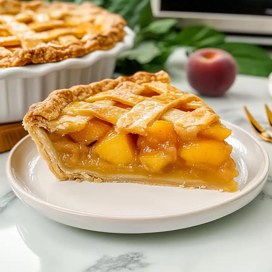 Fresh Peach Pie Recipe – Summer Bliss & Sweet Delight