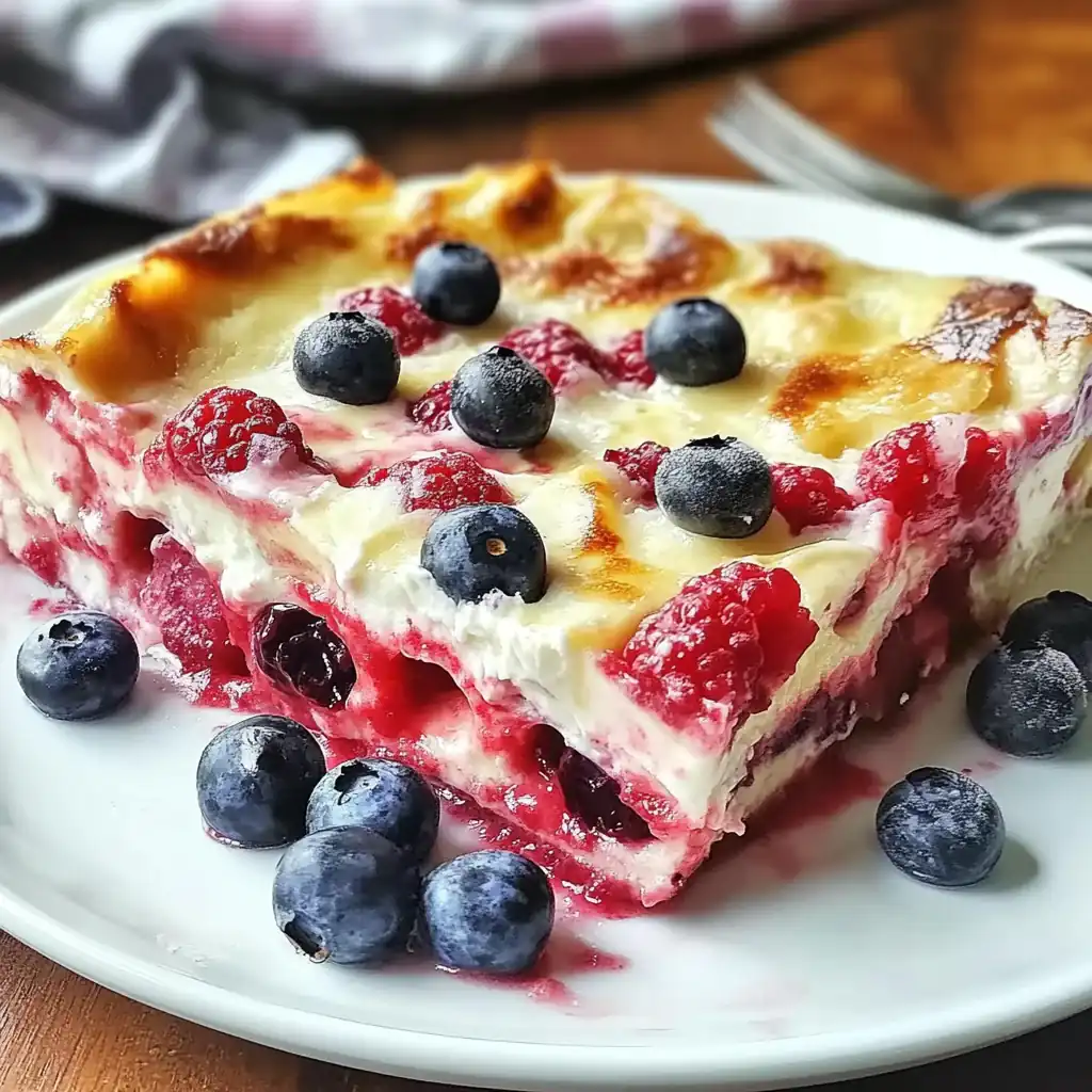Creamy Summer Berry Jello Lasagna — The Ultimate Crowd-Pleaser!