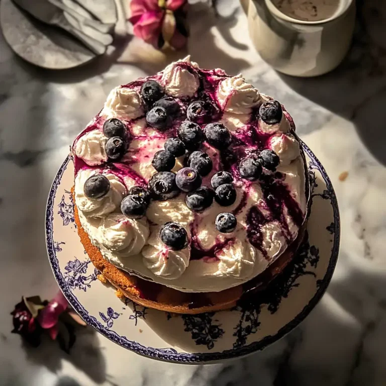 Blueberry Ricotta Pudding Cake – Sweet & Simple Treat